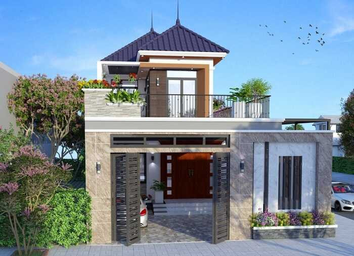 Ngắm Nhìn Mẫu Thiết Kế Nhà 2 Tầng 6x16m Mái Thái Đẹp Cuốn Hút