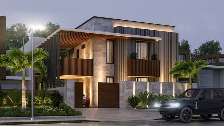 Thiết kế biệt thự hiện đại