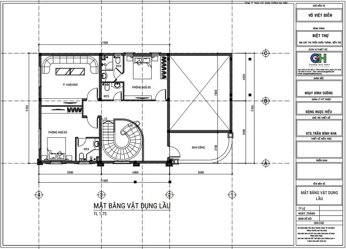 Biệt thự cổ điển 1 tầng đẹp