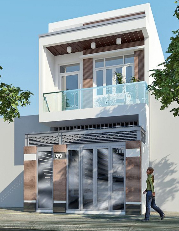 Tham khảo các mẫu thiết kế nhà 1 trệt 1 lầu 5x10m đơn giản mà đẹp
